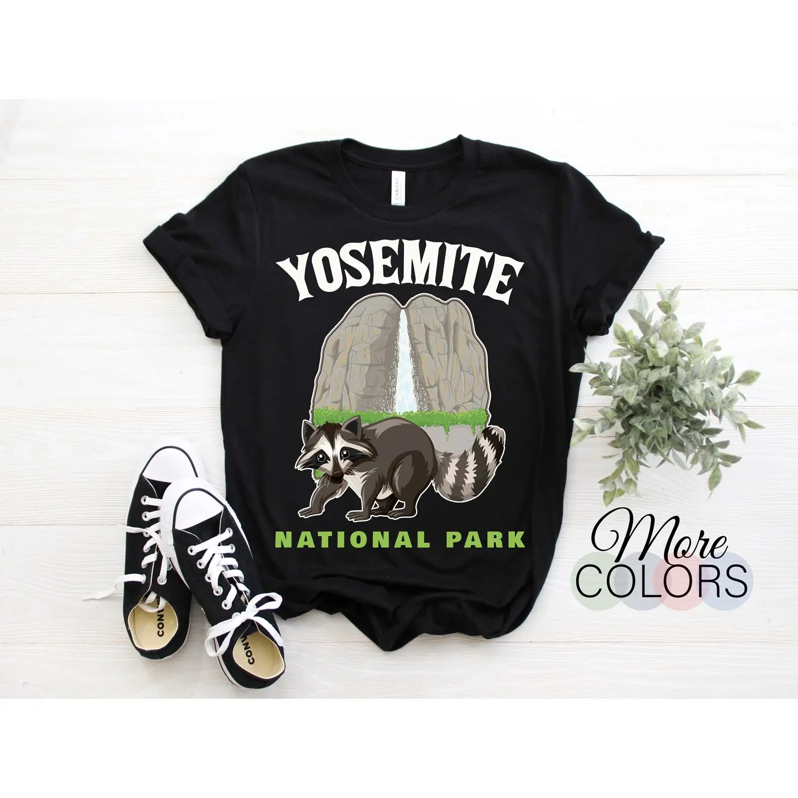 Outdoor Camping Yosemite - Yosemite National Park wasbeer T-shirt VS