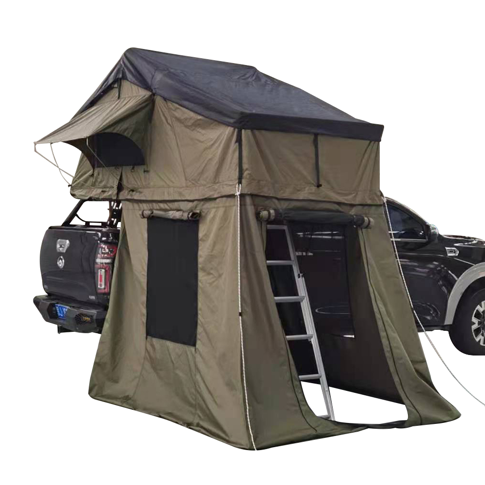 Camping Tent - Waterdichte zonwering opvouwbare dakauto familiecamping buitentent