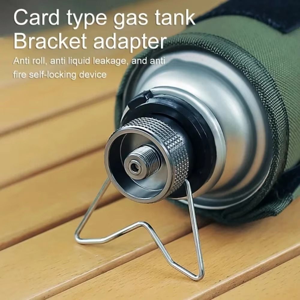 Outdoor Camping On Youtube - Draagbare aluminiumlegering butaanadapter Schroefbare ventielmondstuk Universele