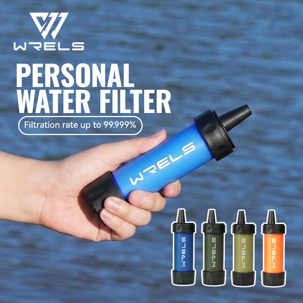 Portable Water Filter - WRELS Outdoor Waterzuiveraar Hoge kwaliteit Camping