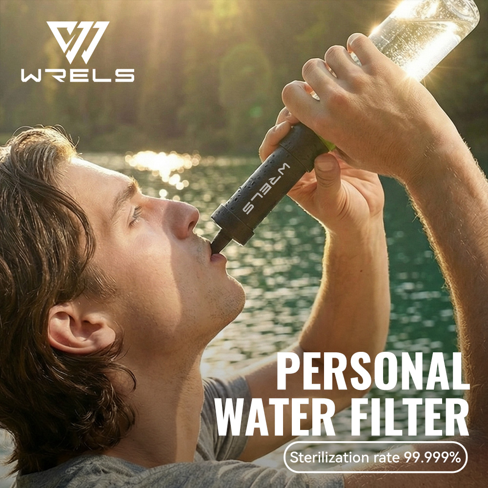 Portable Water Filter - WERLS Persoonlijk Mini Waterfilter Rietje voor