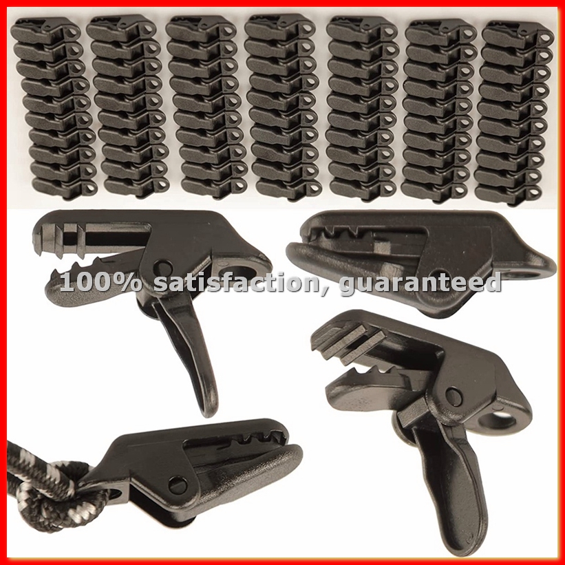 Camping Tent - 70 STKS Camping PC Tentclips, Luifel