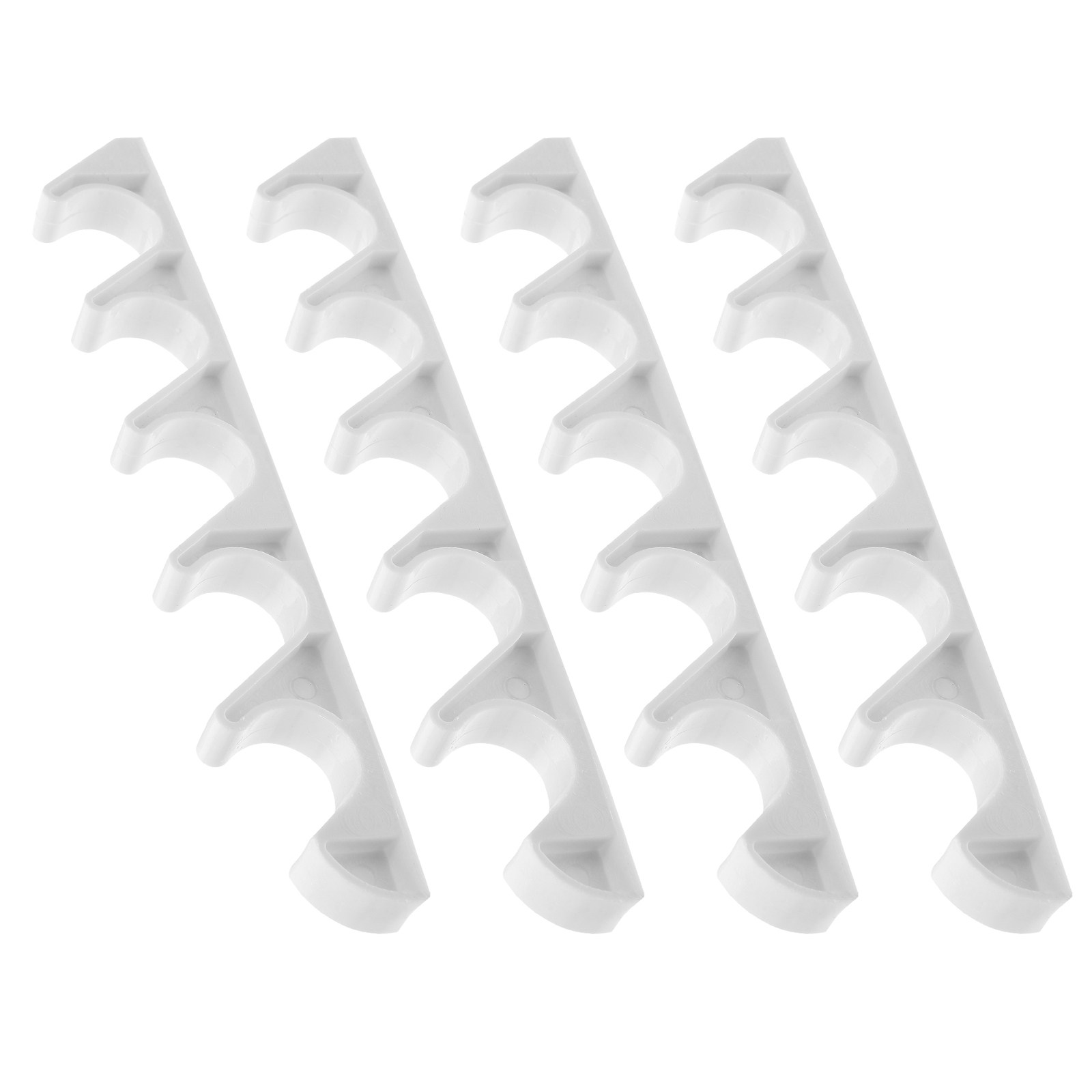 Folding Chair - 4-delige set buitenklapstoel verstelclips met vijf