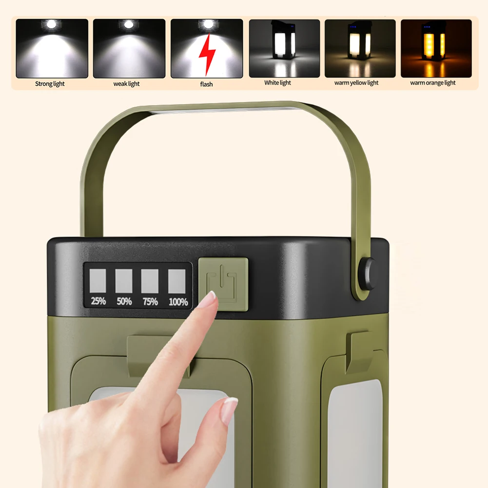 Zonne-aangedreven draagbare ca - Outdoor Camping Lampe recensie en prijs