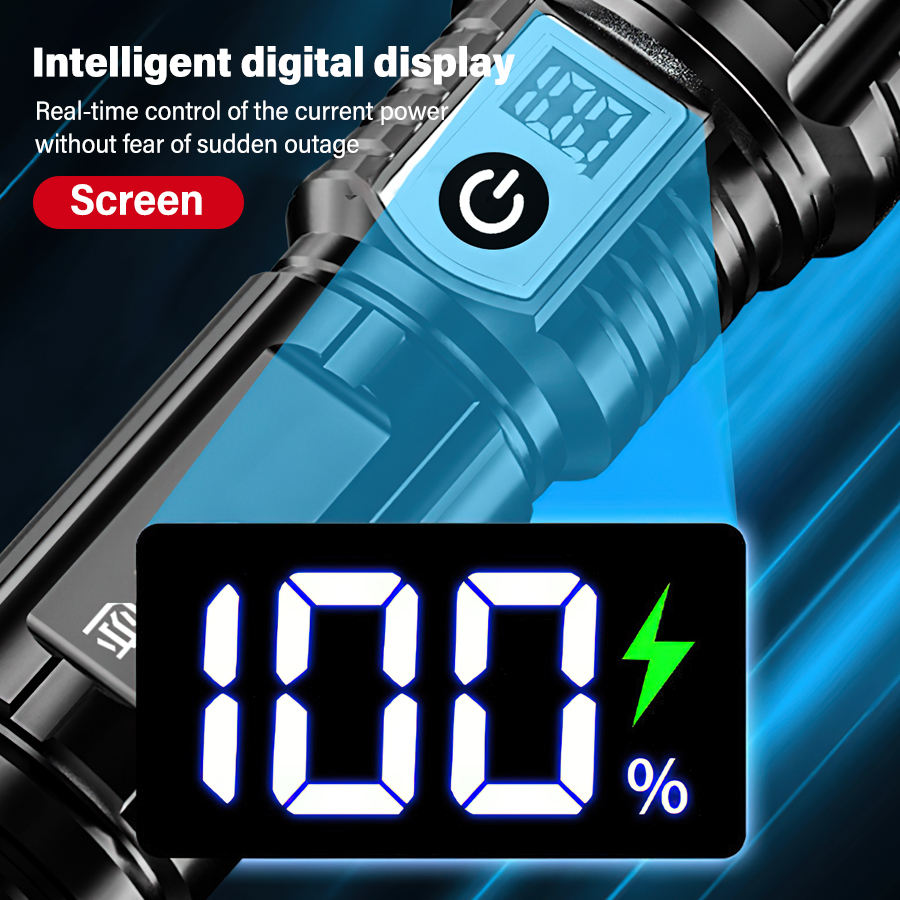 High Power 200000LM LED-zaklam - Outdoor Camping Lampe recensie en prijs