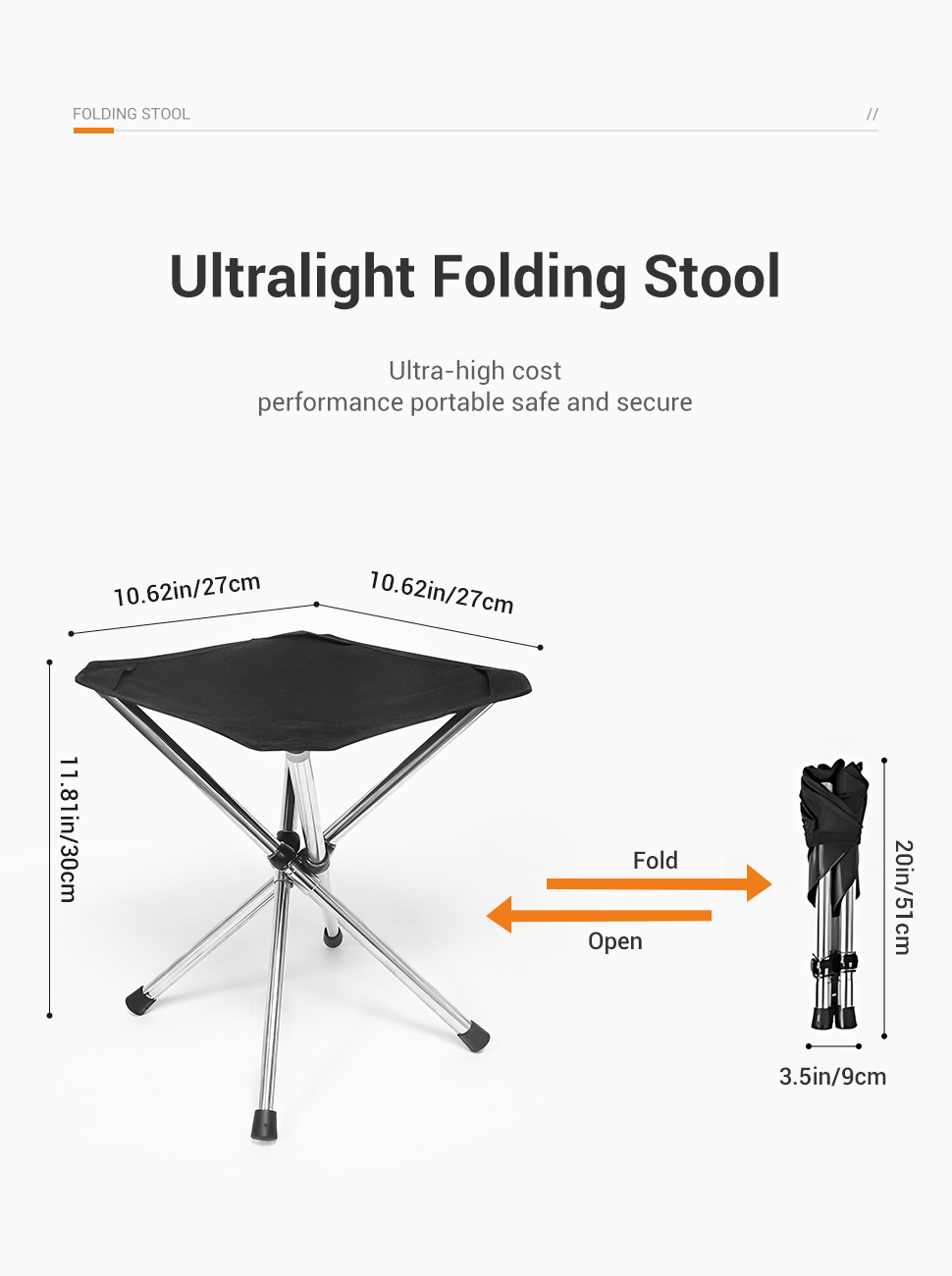 WESTTUNE Draagbare opvouwbare  - Outdoor Camping Hammock Chair recensie en prijs