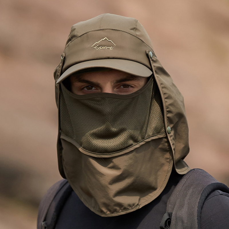 Multifunctionele Opvouwbare Sn - Camping Outdoor Quick Drying Sun Neck Protection Cap Hat recensie en prijs