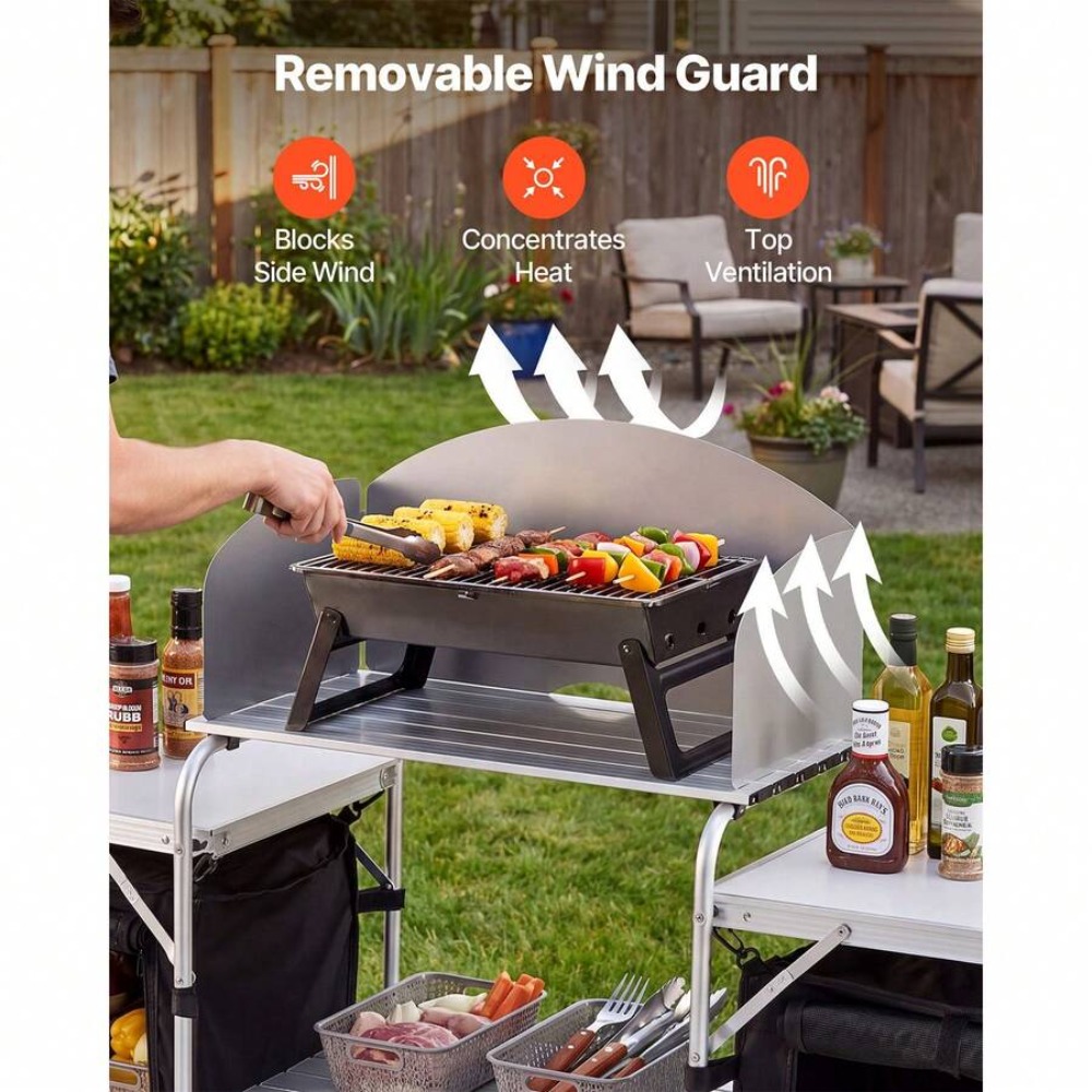 Draagbare opvouwbare campingta - Outdoor Camping Kitchen Setup recensie en prijs