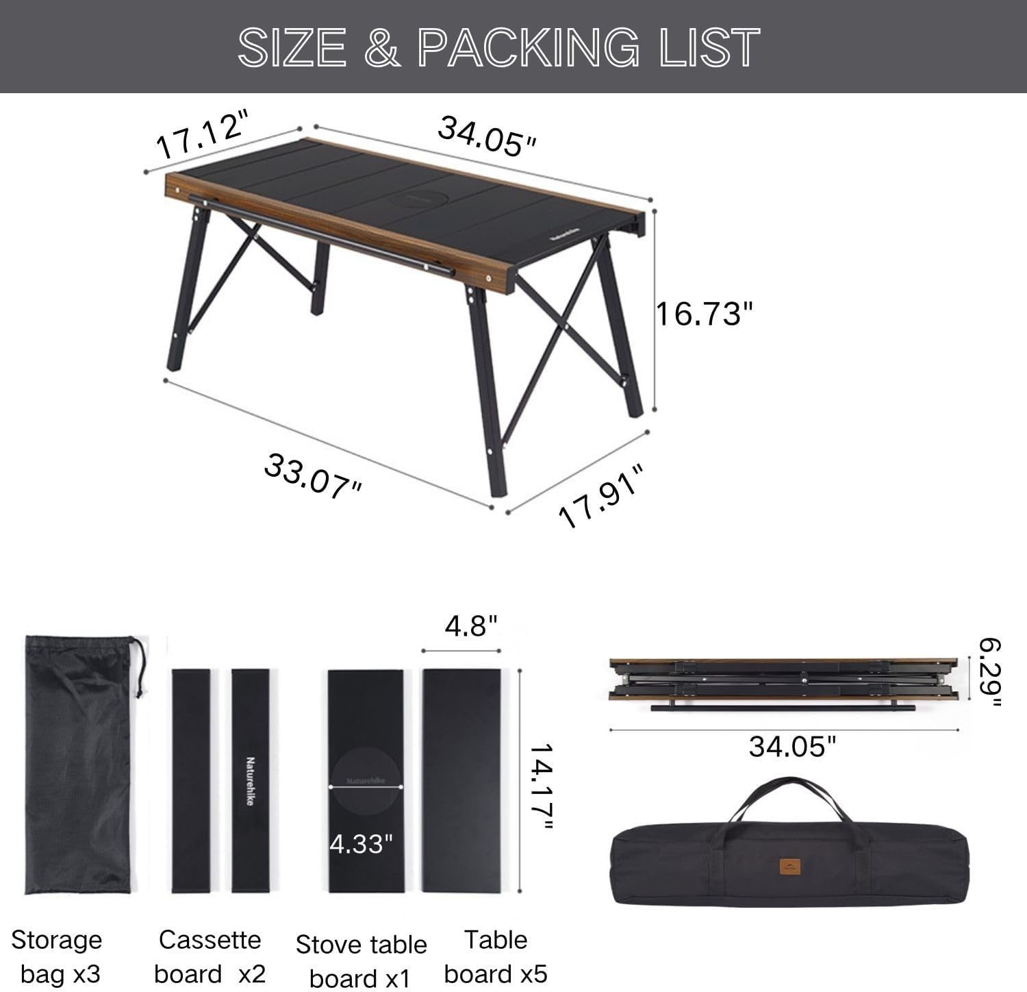 Opvouwbare Igt-kampeertafel Dr - Outdoor Camping Kitchen Setup recensie en prijs
