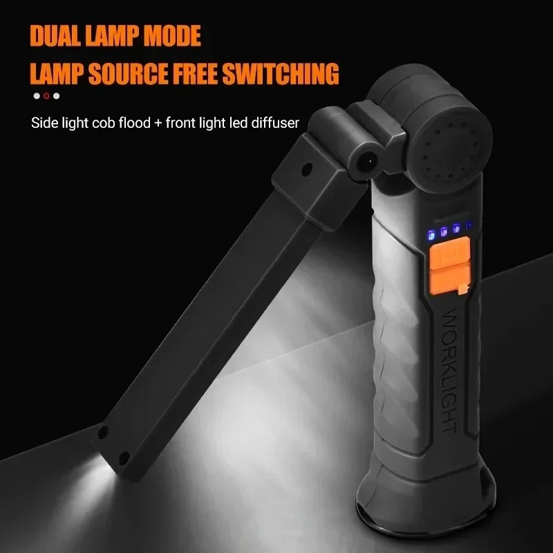 Draagbare COB LED-zaklamp USB  - Outdoor Camping Lampe recensie en prijs