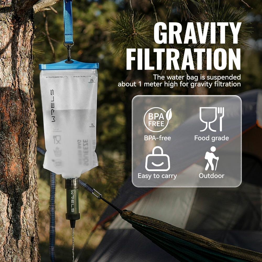 WRELS Outdoor Waterzuiveraar H - Portable Water Filter recensie en prijs