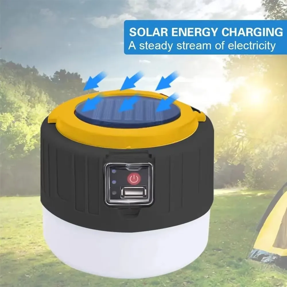 Campinglantaarn op zonne-energ - Outdoor Camping Lampe recensie en prijs