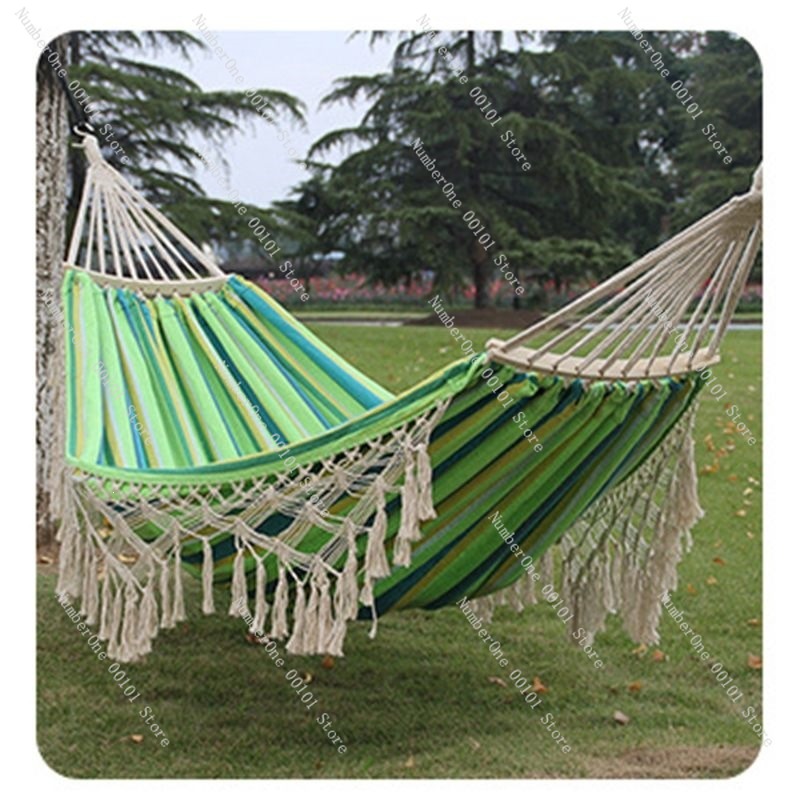 Canvas dubbele hangmat met kwa - Outdoor Camping Hammock Chair recensie en prijs