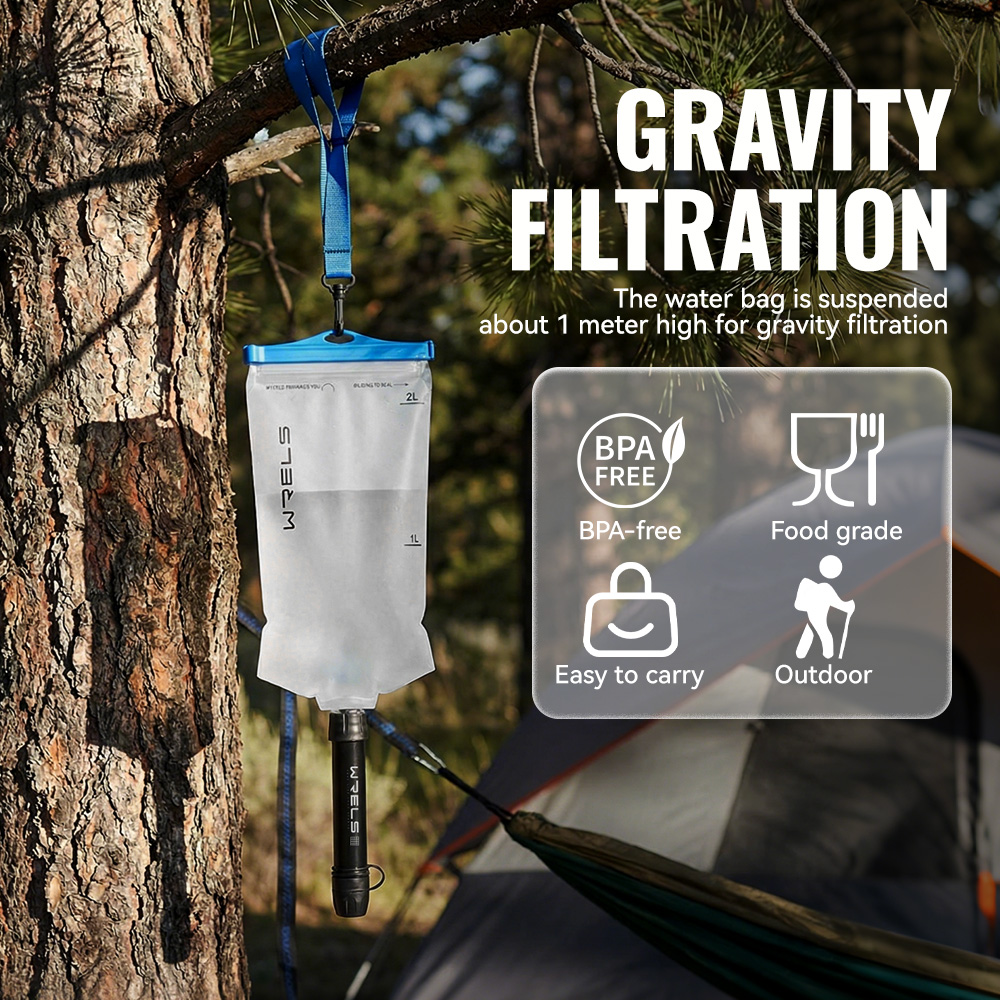 WRELS Outdoor Waterzuiveraar D - Portable Water Filter recensie en prijs