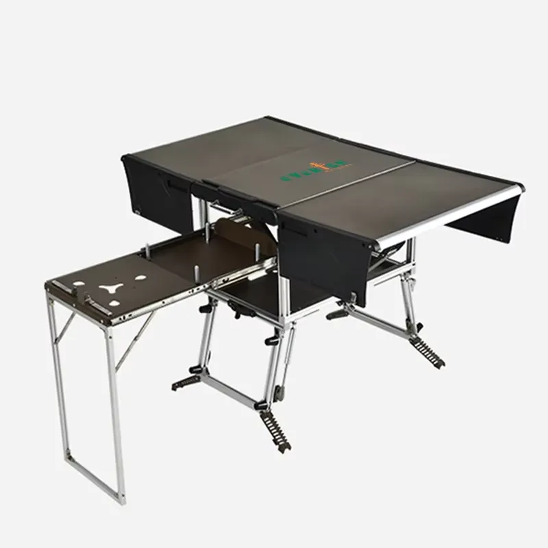 Handige campingkeukenbox voor  - Outdoor Camping Kitchen Setup recensie en prijs