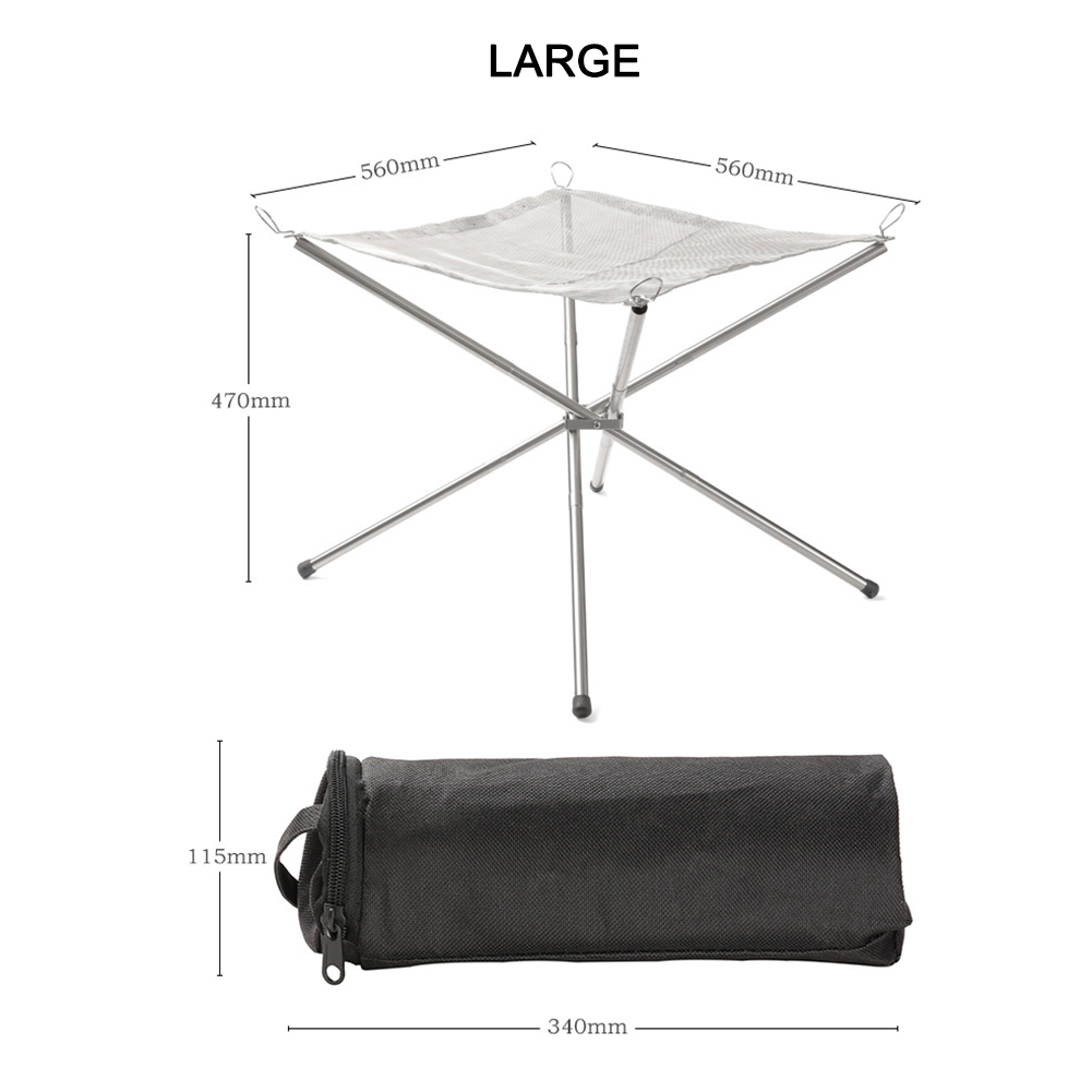 Draagbare Camping Fire Pit Gri - Outdoor Camping Fire Pit recensie en prijs