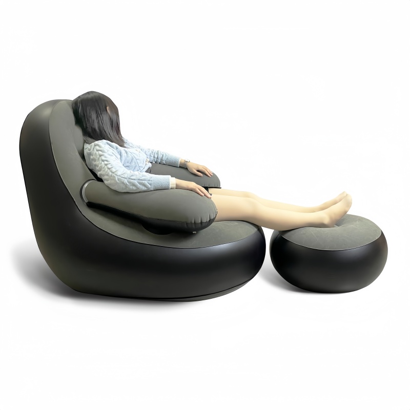 Opblaasbare PVC-sofa met armle - Outdoor Camping Chairs Folding recensie en prijs