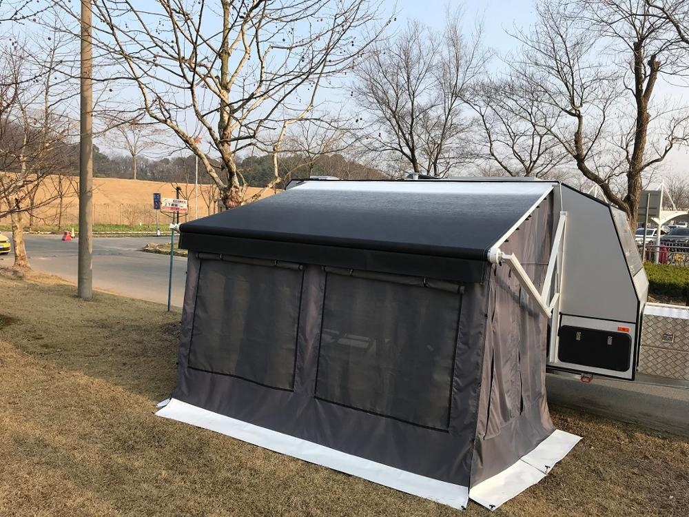 RV-zonnescherm, intrekbaar kam - Camping Tent recensie en prijs
