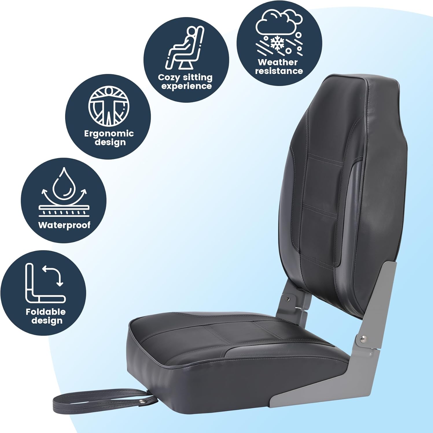 2-pack opvouwbare bootstoelen, - Folding Chair recensie en prijs