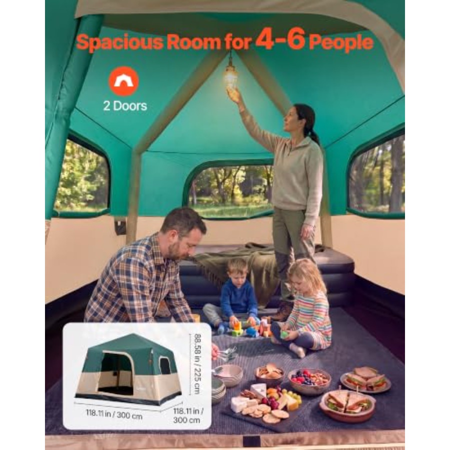 Campingtent voor gezinnen, out - Outdoor Camping On Youtube recensie en prijs