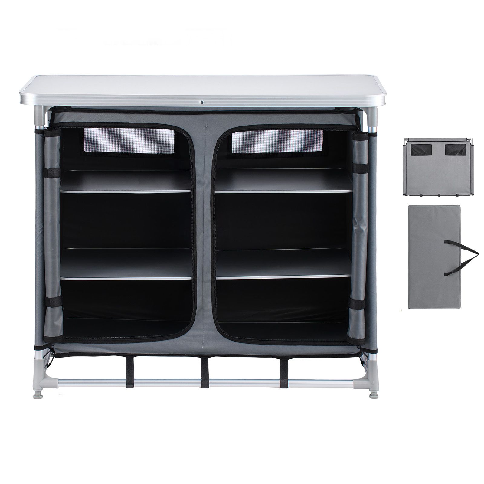 Camping-opbergkast, draagbare  - Outdoor Camping Kitchen Setup recensie en prijs
