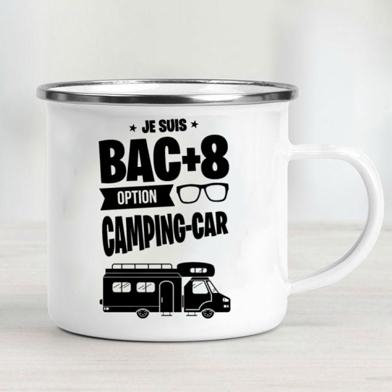 Campingauto Emaille Mok Avontu - Outdoor Camping Ideas recensie en prijs