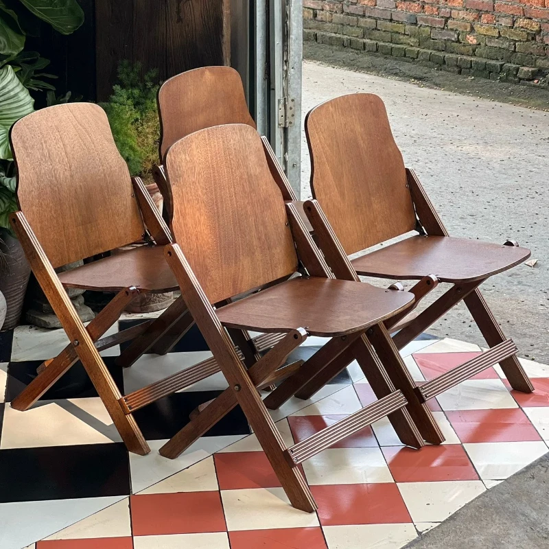 Vintage massief houten opvouwb - Jinli Outdoor Camping recensie en prijs