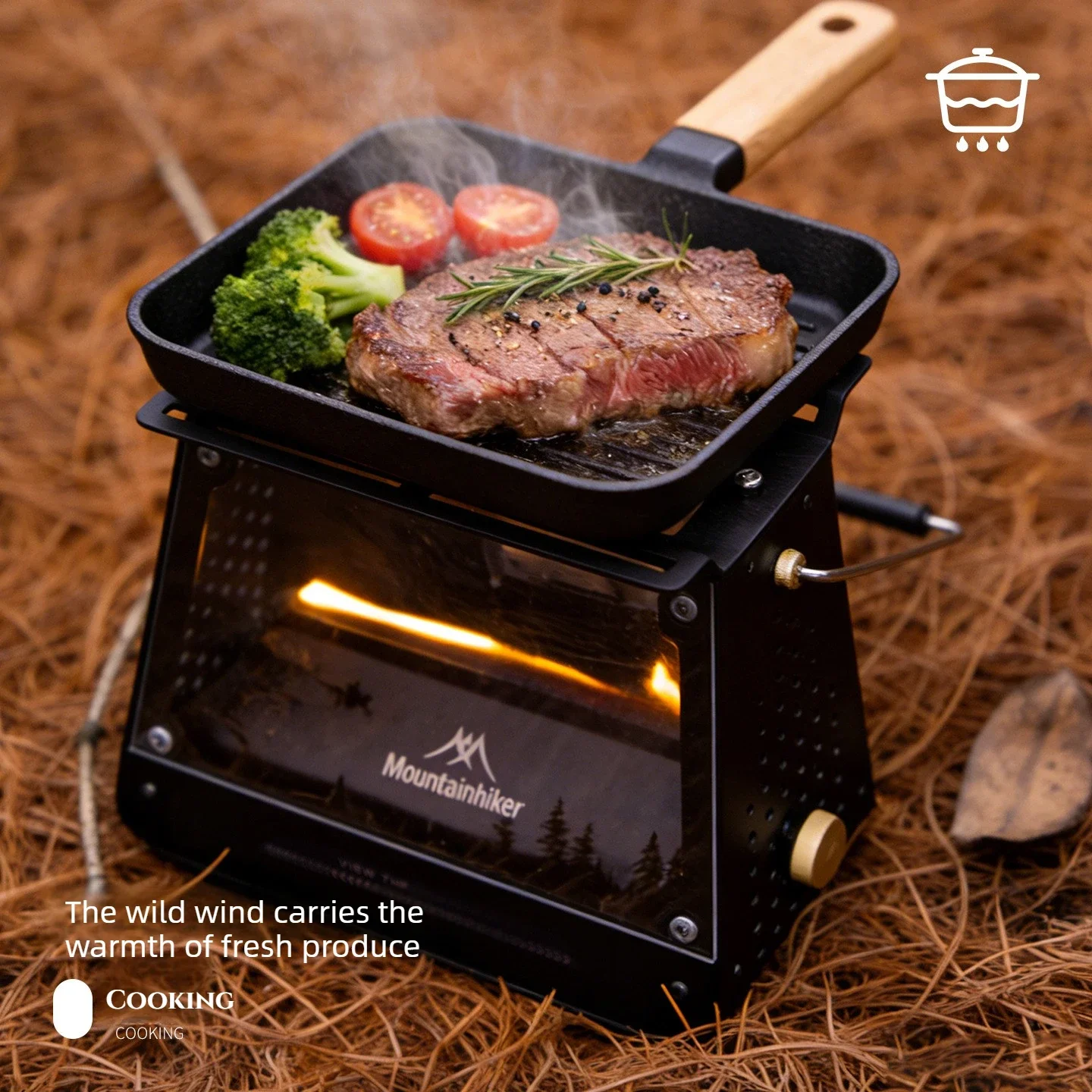 MOUNDAINHIKER Roestvrijstalen  - Outdoor Camping Fire Pit recensie en prijs