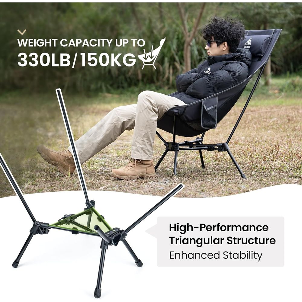 Tigerblade campingstoel met ho - Folding Chair recensie en prijs