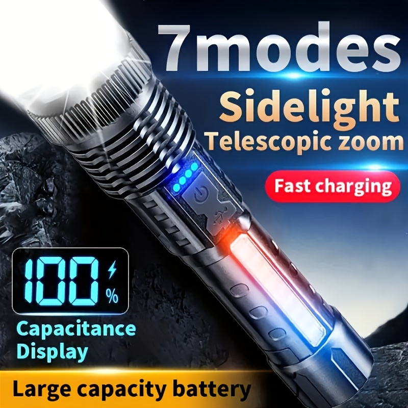 Krachtige LED-zaklamp Batterij - Outdoor Camping Lampe recensie en prijs