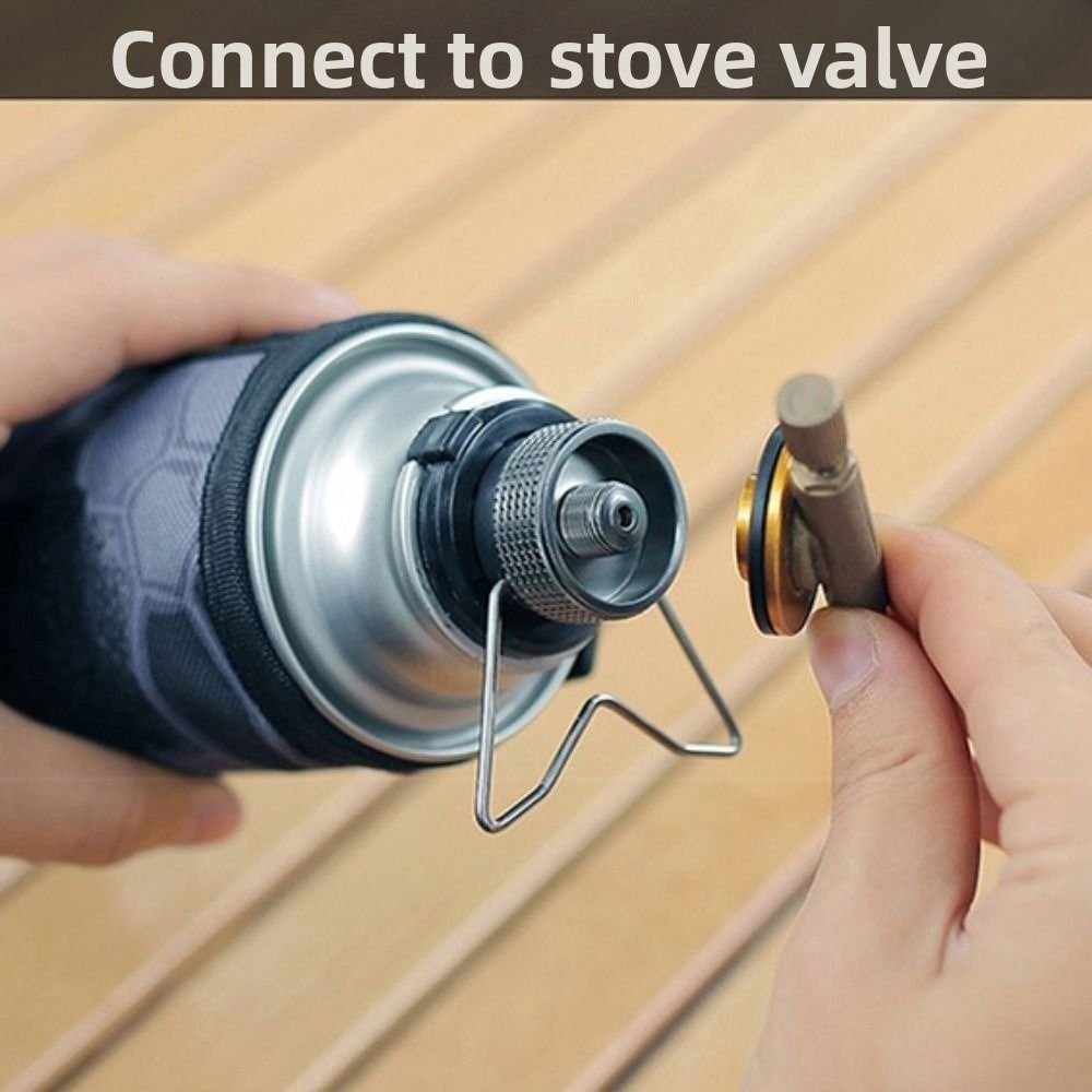 Aluminiumlegering Butaanadapte - Outdoor Camping On Youtube recensie en prijs